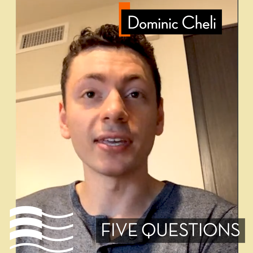 Five Questions with 2021 Awards finalist Dominic Cheli
